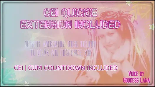 SADECE SES - GELIŞMIŞ ses dahil CEI şenlik uzatması