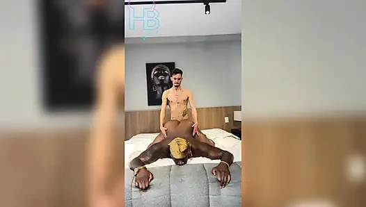 Cum deep in the big guy's ass