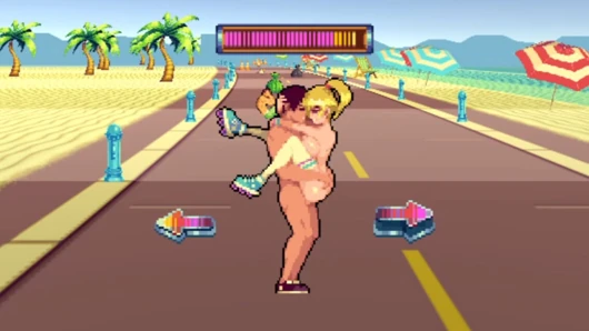 Rolling Around Until We HAVE HOT BEACH SEX! - Rollerbabe