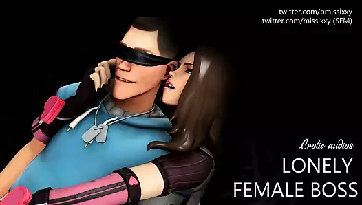 Yalnız kadın patron - ses, asmr