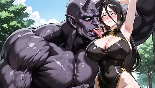 Aşı (OPM) x Hanabi (Naruto)