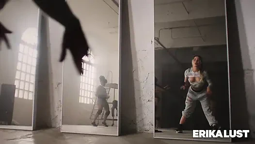 Sert anal seks ve amcık yalama - erika lust tarafından götüm