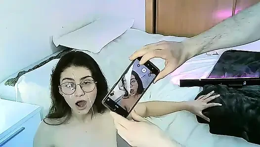 Oral seks canlı yüze boşalma gösterisi