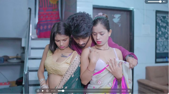 Desi Bhabhi ne Apne saheli Ko bula Kar kiya Pati Ke sath sex Threesome Clear Hindi Audio