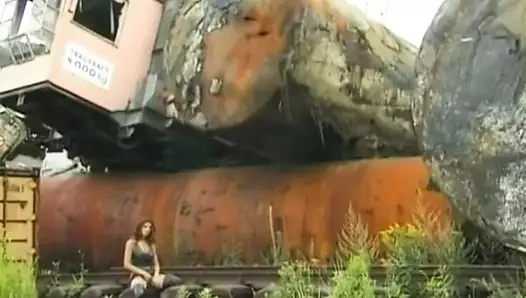 Muhteşem Fransız bebek içinde uyluk yüksek çizmeler kahrolası