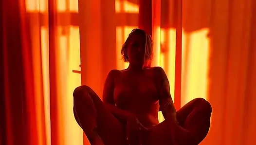 Sabah seksi ve ıslak bir kole ile fars.