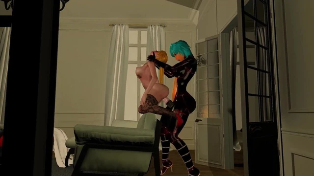 Horsecock futa x futa x kadın - bo karanlık