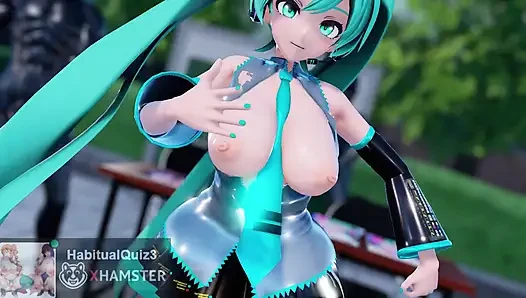 mmd r18 hatsune miku sakso çekmek istiyor büyük memeler
