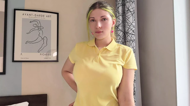 Я грубо трахнул доставщицу пиццы, как способ восполнить ее потерю