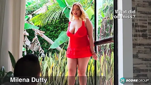 Milena Dutty köpeğini kaybetti. Amcığını buldun