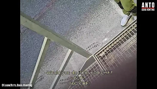 Heterosexual Gardener gets his big cock sucked by a gay guy for the first time - gay for pay