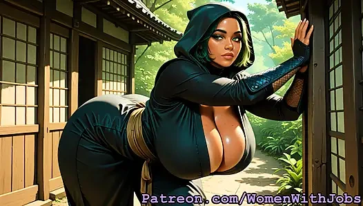 Yaramaz ninjalar - elle muamele oral seks sikiş boşalmalar ve daha fazlası!