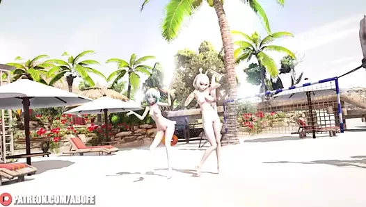 Mmd r18 miku ve sirius tarçınları x akşam sineması - yaz