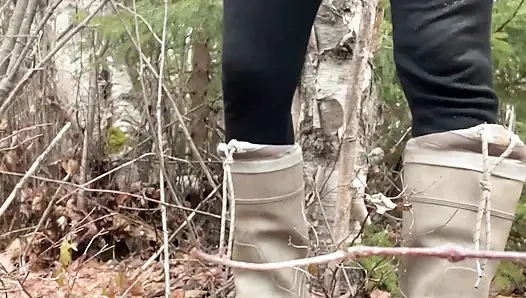 Ormanda çok havalı işiyor