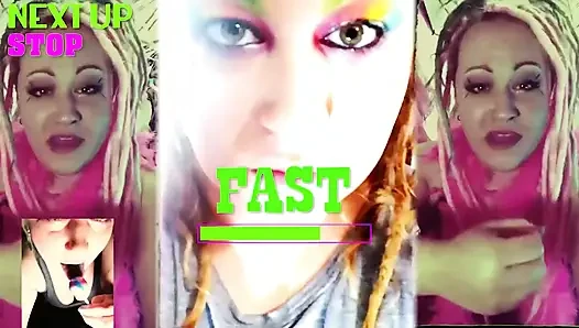 İkinci bir ekrana sakso pornosu koy ve Tanrıça Lana ile birlikte takip et