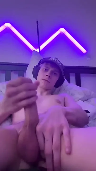 Young shy horny twink shows his hole