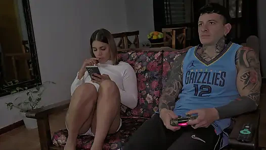 my STEPBROTHER has a HUGE DICK. DESTROY MY ASS