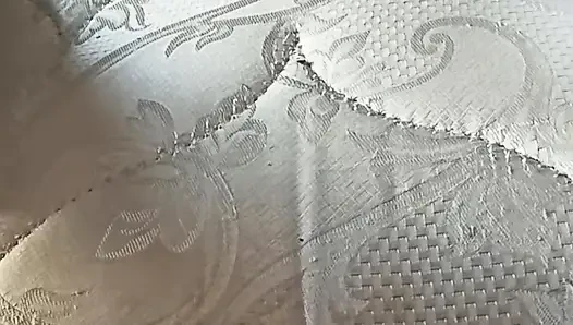 Tüm mumu götüme sokmak için çok çalışıyorum