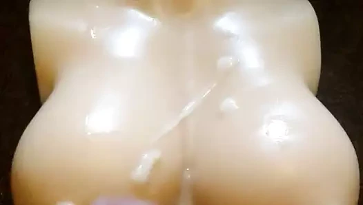 cumming üzerinde bebek göğüsleri