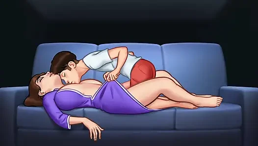 Üvey anne ve yaz mevsiminin üvey kız kardeşi +18 hd