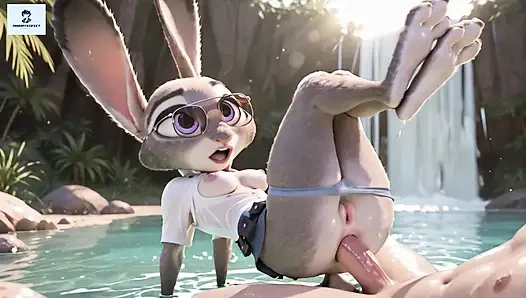 Judy Hopps hentai anal ayak fetişi