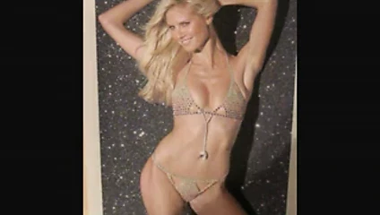 Heidi Klum vollgespritzt (cumshot tribute)