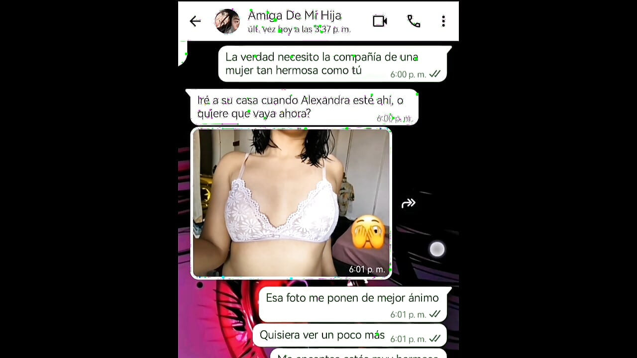 En iyi arkadaşımın üvey kızıyla ateşli bir sohbet yaptım ve sonunda seks yaptık