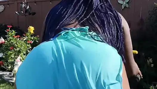 Amatör zenci twerk videosu