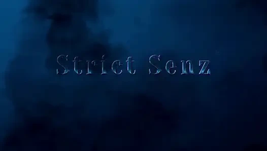 Esaret sandalyesinde deri eldivenli Bayan Alessa Milano cbt