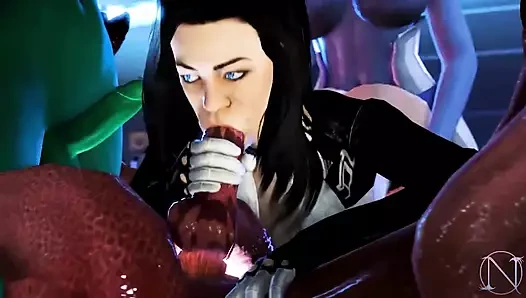 Niisath ateşli 3 boyutlu seks hentai derlemesi -63