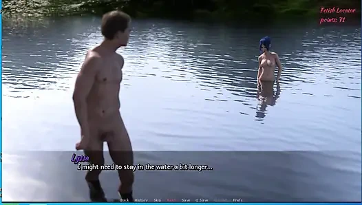 Fetiş bulucu #7 - Dahlia ve Johannes plajda eğlendi ... Polly ve Johannes plajda sikiliyor