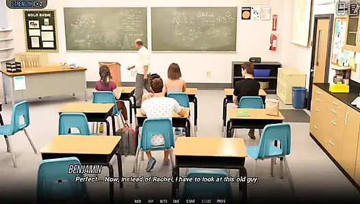 Problemler üniversitesi: bir adam ve bir grup üniversiteli kız bölüm 40