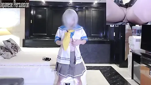 Cosplay ve mükemmel G-cup bel hattı, eğlenceli ve özel anları yakalayan solo cazibe 1