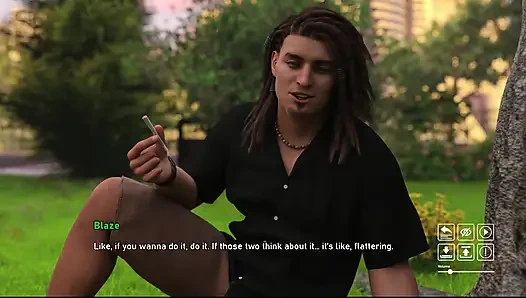 Debauchery'nin adımları 44 Riley gitti ve blaze ile eklemleri füme etti