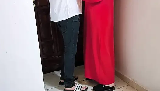 Partage evli kadın Arap tesettürlü