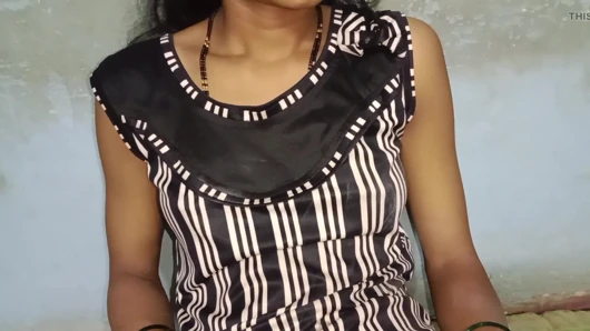 The desi bhabhi didn't get any pleasure from the cock, so she's fingering her pussy to get off.