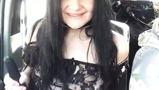 Arabada kaltak sikeyim