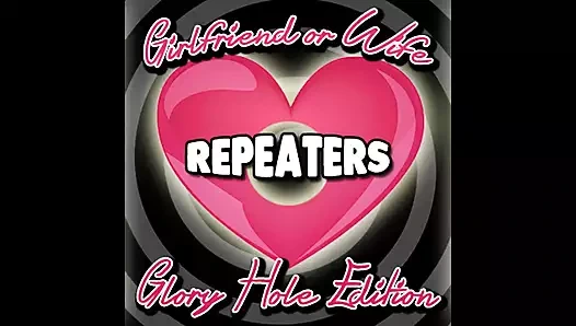 Kız arkadaş veya evli kadın tekrarlayıcılar glory hole edition