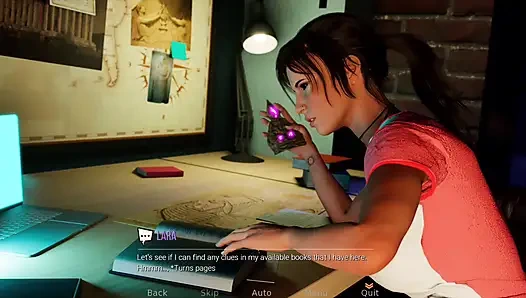 Croft macerası 1 - bilinmeyen tarafından parmaklanıyor