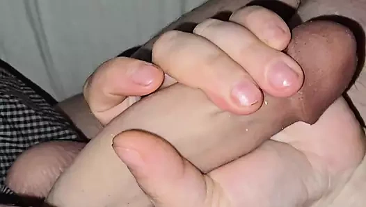 Oh tatlı 9 inçlik yarak üvey annenin kafanı elle muamele etmesine izin veriyor