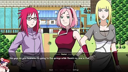 Naruto'nun spa merkezinde masaj. Samui'i tanımak bölüm 1