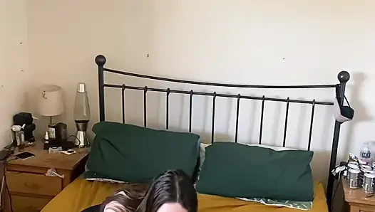 surveillance camera footage does she know it is there or can she not see it