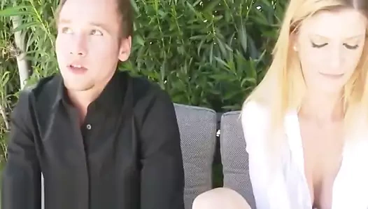 gerçek çivilenmiş MİLF kremalı