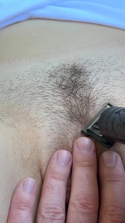 Amcık tıraşı. POV.