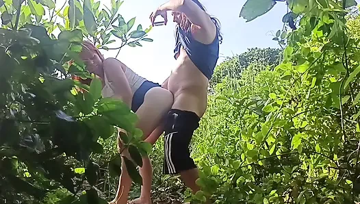 Yaramaz Kızıl Saçlı Guarujá Plajında Seks Yaparken Yakalandı