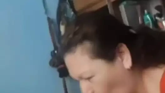 Amcam çalışırken üvey teyzemle