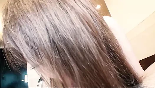 Güzel Japon esmer nana asano Asyalı adamı emiyor ve sikiyor