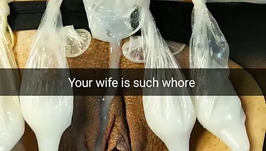 Senin fahişe karın aynı anda beş horoz sağabilir! - sütlü mari