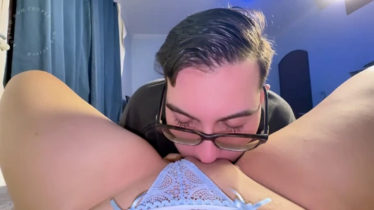 Female POV - my step-sister's friend eats my pussy until I can't take it anymore