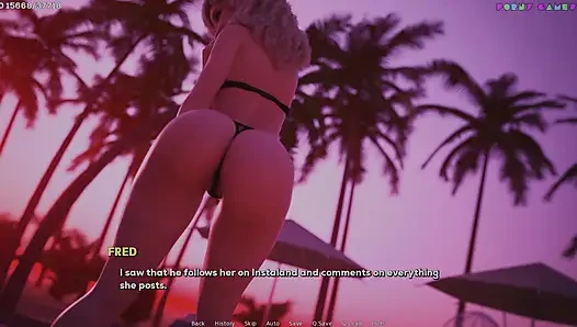 Shamandev'in arzu gölgeleri - kolej cosplay etkinliği, sınıf mastürbasyonu 61